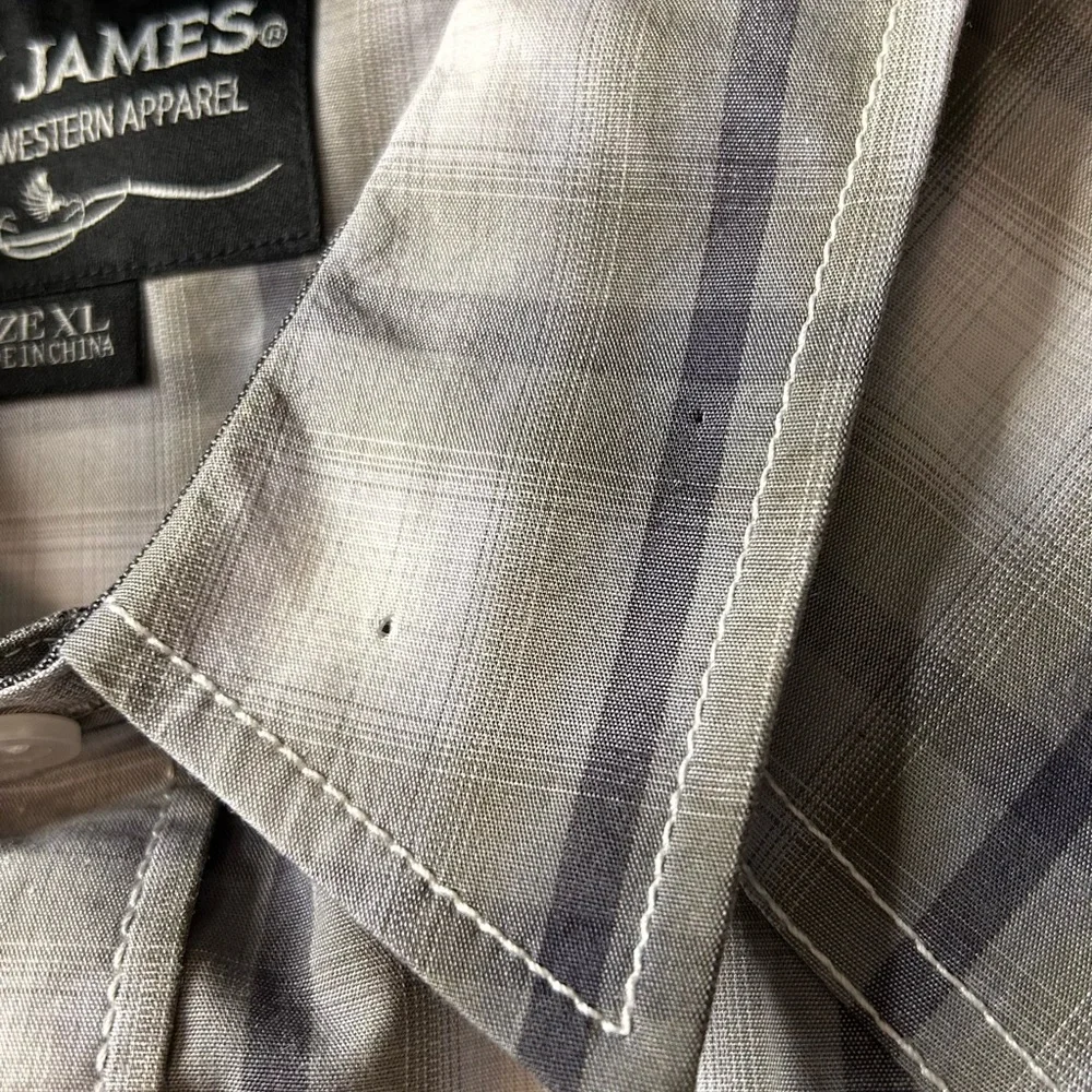 Cody James‎ Western Style Pearl Snap Shirt XL - Picture 11 of 11